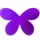 Crystal for Nail Art BUS48 4.0mm 48pcs - Purple
