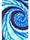 Nalepnice za nokte foto dezeni ASNNASC - Blue Whirlpools