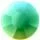 Crystal for Nail Art RSH48 1.5mm 48pcs - Transparent Green