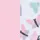 Hair Clips 4/1 - Light Pink - Butterfly