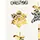 Nail Sticker White-Gold - CJ022