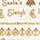 Nail Sticker Rose-Gold - G054