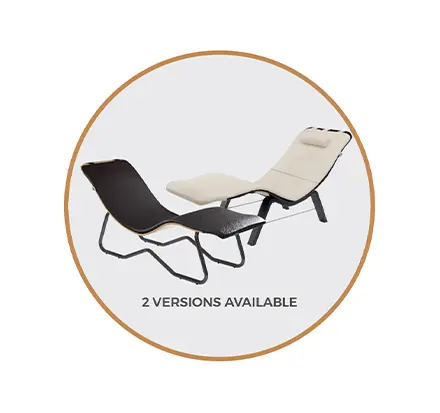 OKOUME WOOD OR METAL LEGS