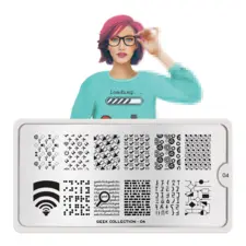 Stamping Nail Art Image Plate MOYOU Geek 04