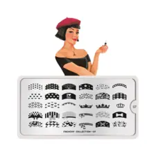 Stamping Nail Art Image Plate MOYOU Frenchy 07