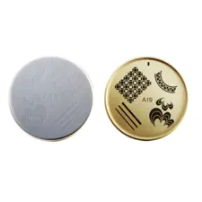 Stamping Nail Art Image Plate Form A19