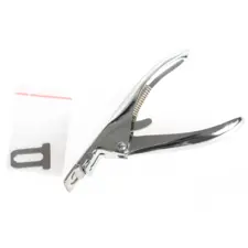 Artificial Nail Clippers with Razor ASNDS3-1005 Silver
