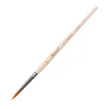 Syntetic Round Short Brush Size 4