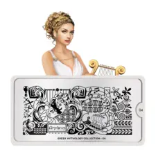 Stamping Nail Art Image Plate MOYOU Greek Mythology 04