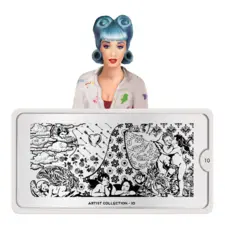 Stamping Nail Art Image Plate MOYOU Artist 10