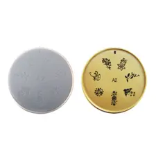 Stamping Nail Art Image Plate Form A2