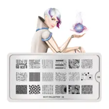 Stamping Nail Art Image Plate MOYOU Sci-Fi 06