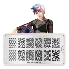 Stamping Nail Art Image Plate MOYOU Punk 02