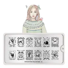 Stamping Nail Art Image Plate MOYOU Enchanted 12