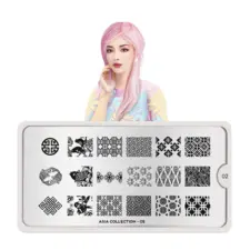 Stamping Nail Art Image Plate MOYOU Asia 02