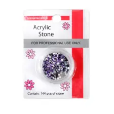 Crystal for Nail Art RSAJ144 AB 1.8mm 144pcs - Lilac