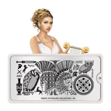 Stamping Nail Art Image Plate MOYOU Greek Mythology 08