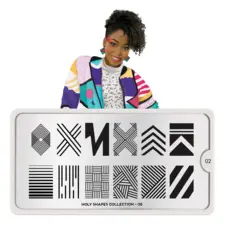 Stamping Nail Art Image Plate MOYOU Holy Shapes 02