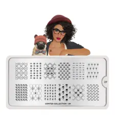 Stamping Nail Art Image Plate MOYOU Hipster 09