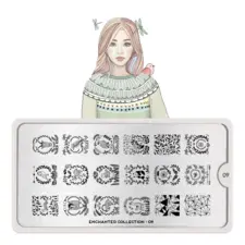 Stamping Nail Art Image Plate MOYOU Enchanted 09