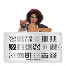 Stamping Nail Art Image Plate MOYOU Hipster 13
