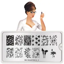 Stamping Nail Art Image Plate MOYOU Pro XL 11