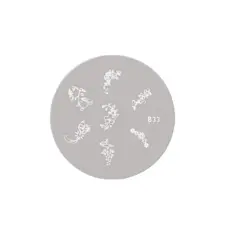Disc Round Stencil ASN B33
