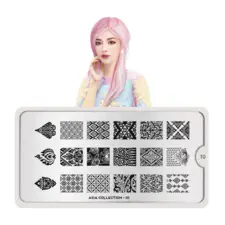 Stamping Nail Art Image Plate MOYOU Asia 10