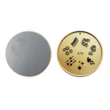 Stamping Nail Art Image Plate Form A14