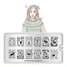 Stamping Nail Art Image Plate MOYOU Enchanted 04