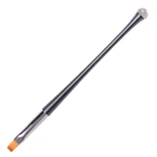 Nail Brush for Gel Technique GALAXY Flat 6 Synthetic Bristles