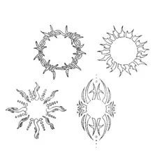 Body Art Stencil - The Belly Bonanza