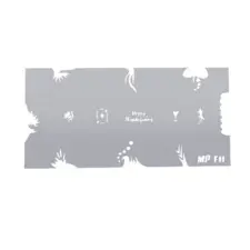 Airbrush Stencil MPF - MPF 11