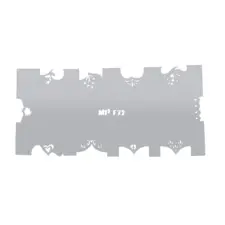 Airbrush šablon za nokte MPF - MPF 32
