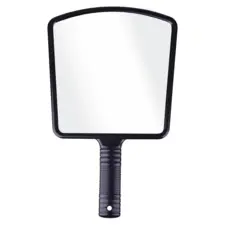 Cabinet Hand Mirror Square with Handle
