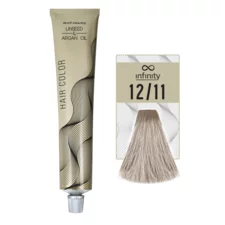 Farba za kosu INFINITY 100ml - Izrazita svetla pepeljastoplava 12/11