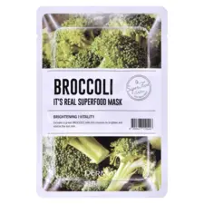Sheet Brightening Mask DERMAL Superfood Broccoli