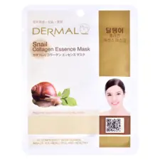 Sheet Face Mask DERMAL Collagen Essence Snail