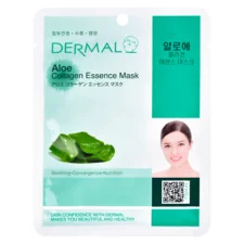 Sheet Soothing Mask DERMAL Collagen Essence Aloe