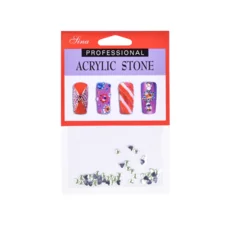 Crystal for Nail Art HS 3mm Heart 48/1 - Light Green HS48-8