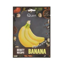 Sheet Mask QURET Beauty Recipe Banana