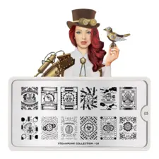 Stamping Nail Art Image Plate MOYOU Steampunk 05