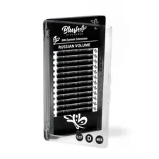 Russian Volume Lashes BLUSH D-Curl 7 Different Lengths Mix