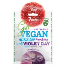 Sheet Face Mask Go Vegan - Violet Day