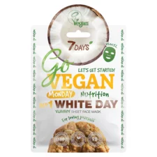 Sheet Face Mask Nutrition Go Vegan - White Day