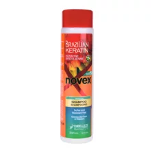 Softer & Resistant Hair Shampoo NOVEX Brazilian Keratin 300ml