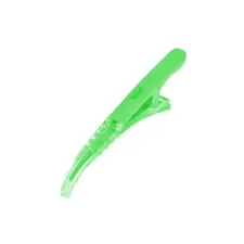 Plastic Hair Clips Green Easily 6pcs
