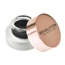 Gel Eyeliner with Angled Brush MAKEUP REVOLUTION Black 3g