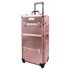 Cosmetic Case - Gold Diamond