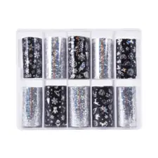 Nail Art Transfer Foils TF010-8 Winter 10pcs